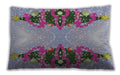 Patterned Rectangular Viola Purple Lumbar Throw Pillow, 13 inch by 19 inch, lbpat3058