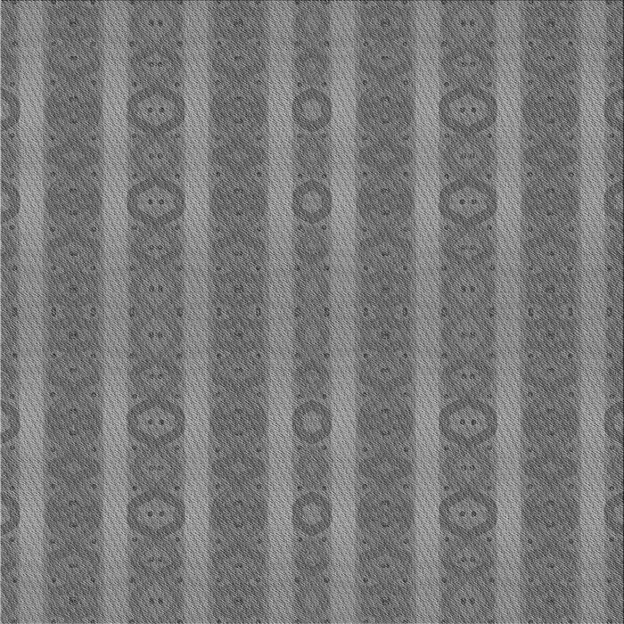 Round Patterned Carbon Gray Rug, pat3059gry