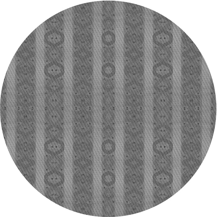 Square Machine Washable Transitional Carbon Gray Rug in a Living Room, wshpat3059gry