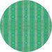 Square Patterned Spring Green Rug, pat3059lblu