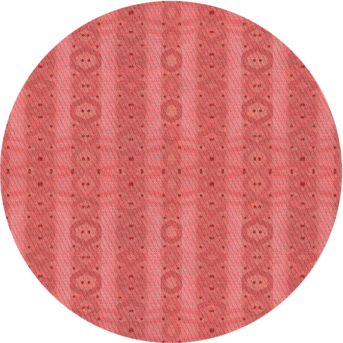 Square Machine Washable Transitional Red Rug in a Living Room, wshpat3059rd