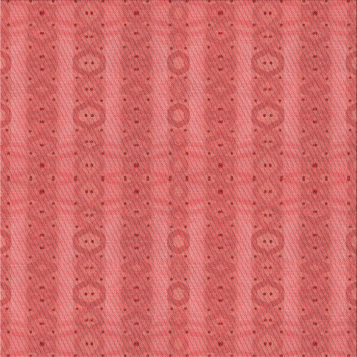 Round Patterned Red Rug, pat3059rd