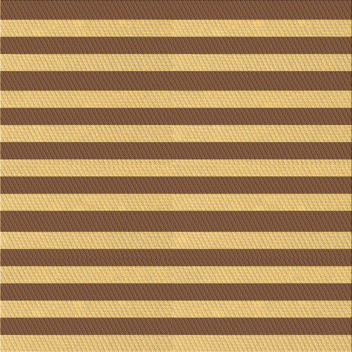 Round Patterned Saddle Brown Rug, pat306org