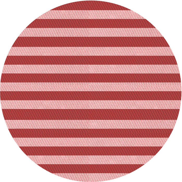 Square Patterned Light Salmon Pink Rug, pat306rd