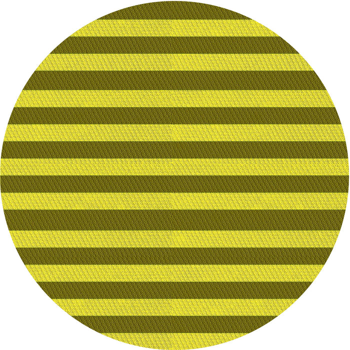 Square Patterned Golden Yellow Rug, pat306yw