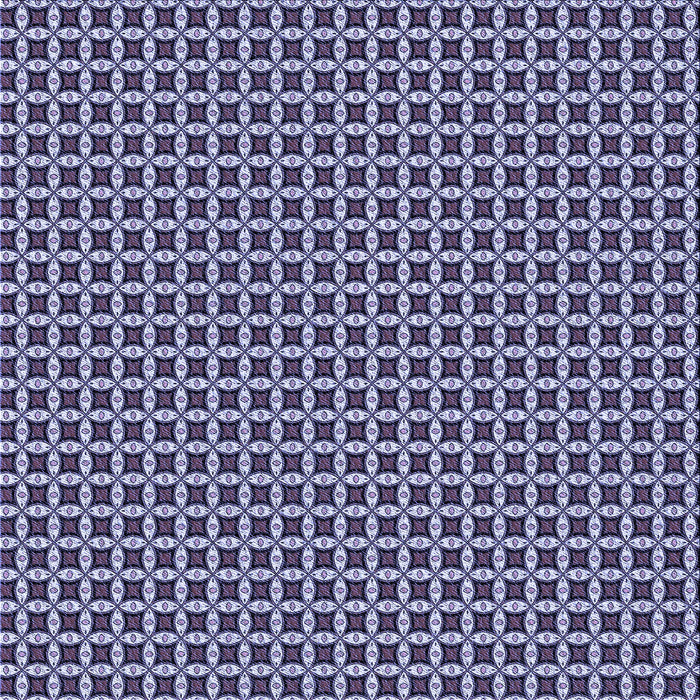 Round Patterned Blue Rug, pat3060blu