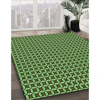 Patterned Green Rug, pat3060grn