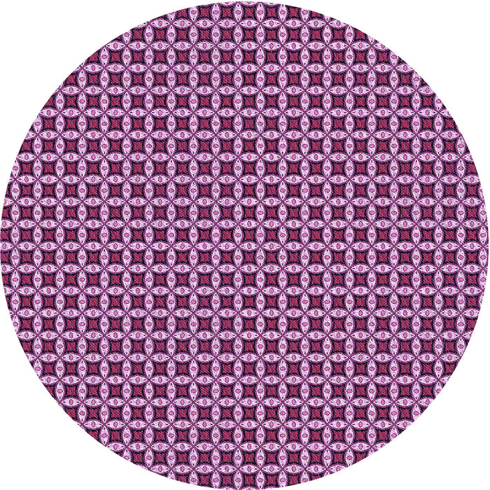 Square Patterned Purple Rug, pat3060pur