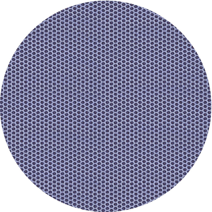 Square Patterned Blue Rug, pat3061blu