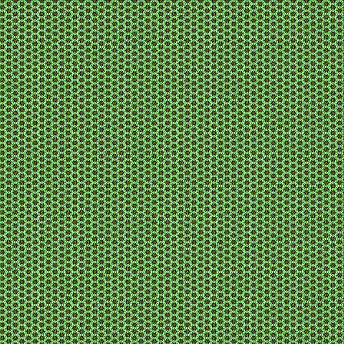 Round Machine Washable Transitional Green Rug, wshpat3061grn