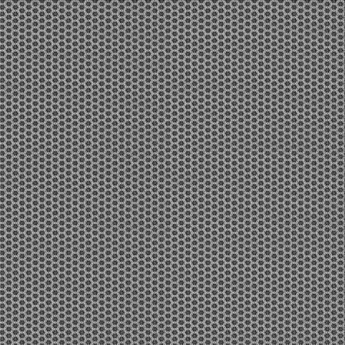 Round Patterned Dark Gray Black Rug, pat3061gry