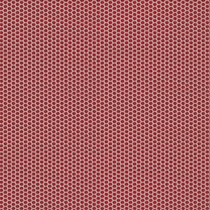 Round Patterned Tomato Red Rug, pat3061rd