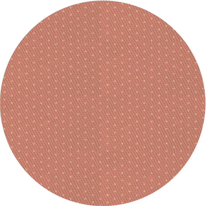 Square Patterned Orange Rug, pat3062brn