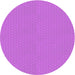 Square Machine Washable Transitional Bright Neon Pink Purple Rug in a Living Room, wshpat3062pur