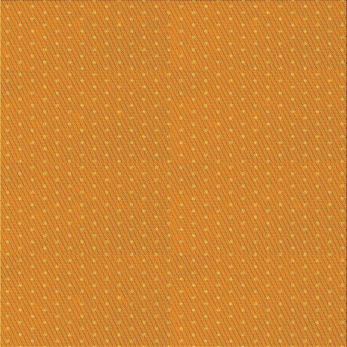 Round Patterned Orange Red Orange Rug, pat3062yw