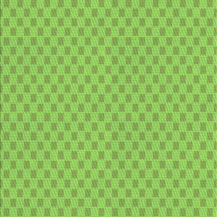 Machine Washable Transitional Green Rug, wshpat3063grn