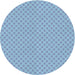 Square Patterned Sky Blue Rug, pat3063lblu