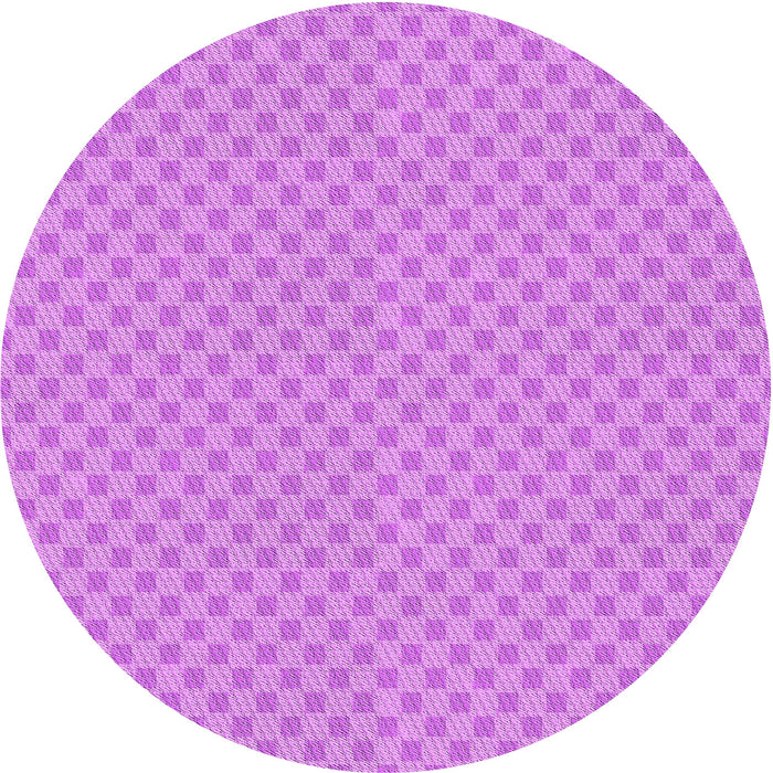 Square Patterned Violet Purple Rug, pat3063pur