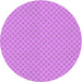 Square Patterned Violet Purple Rug, pat3063pur