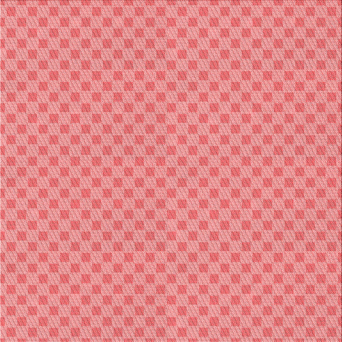 Round Patterned Light Coral Pink Rug, pat3063rd