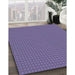 Machine Washable Transitional Purple Rug in a Family Room, wshpat3064blu