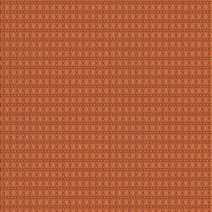 Patterned Neon Orange Rug, pat3064org