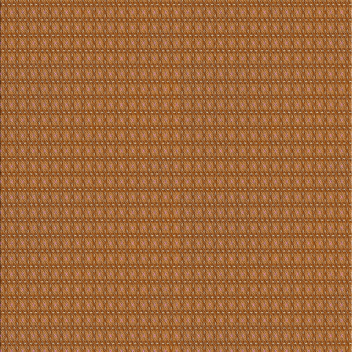 Patterned Orange Novelty Rug, pat3064