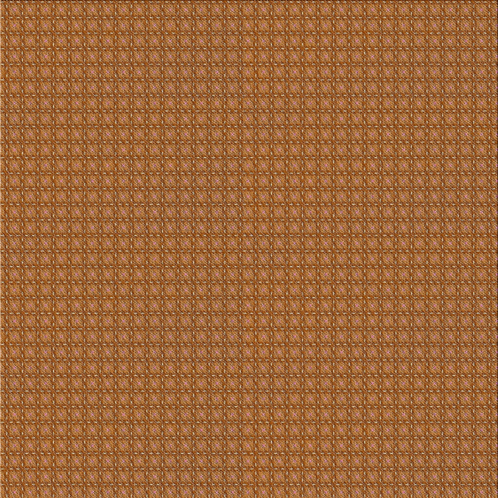 Square Patterned Orange Novelty Rug, pat3064