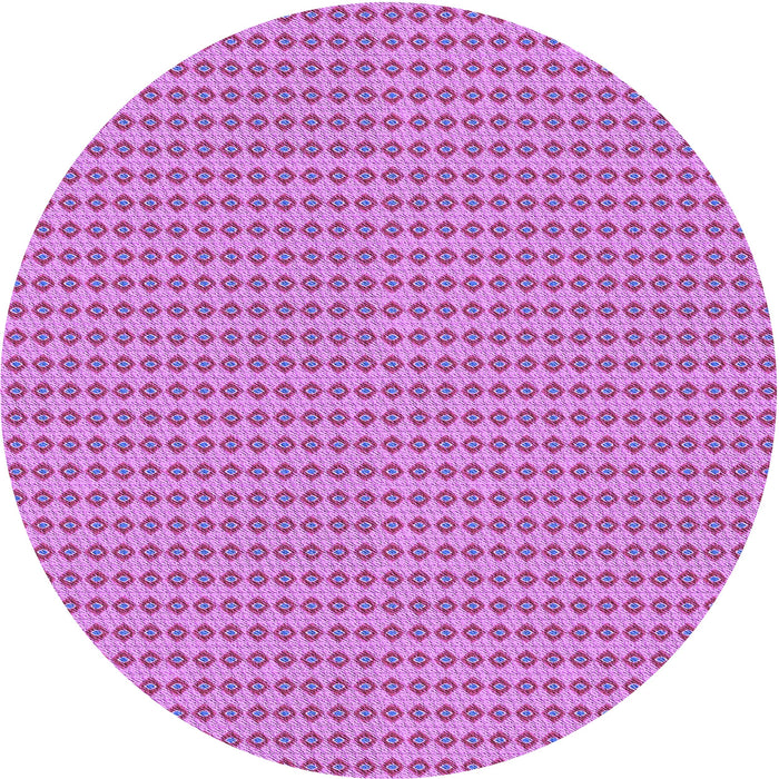 Square Patterned Violet Purple Rug, pat3065pur