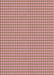 Machine Washable Transitional Rose Pink Rug, wshpat3065