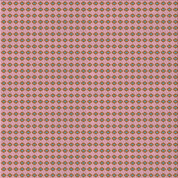 Square Patterned Rose Pink Novelty Rug, pat3065