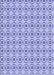 Patterned Periwinkle Purple Rug, pat3066blu