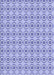 Machine Washable Transitional Periwinkle Purple Rug, wshpat3066blu