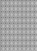 Patterned Platinum Gray Rug, pat3066gry
