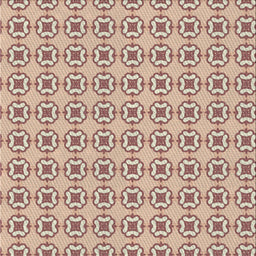 Sideview of Machine Washable Transitional Cherry Red Rug, wshpat3066