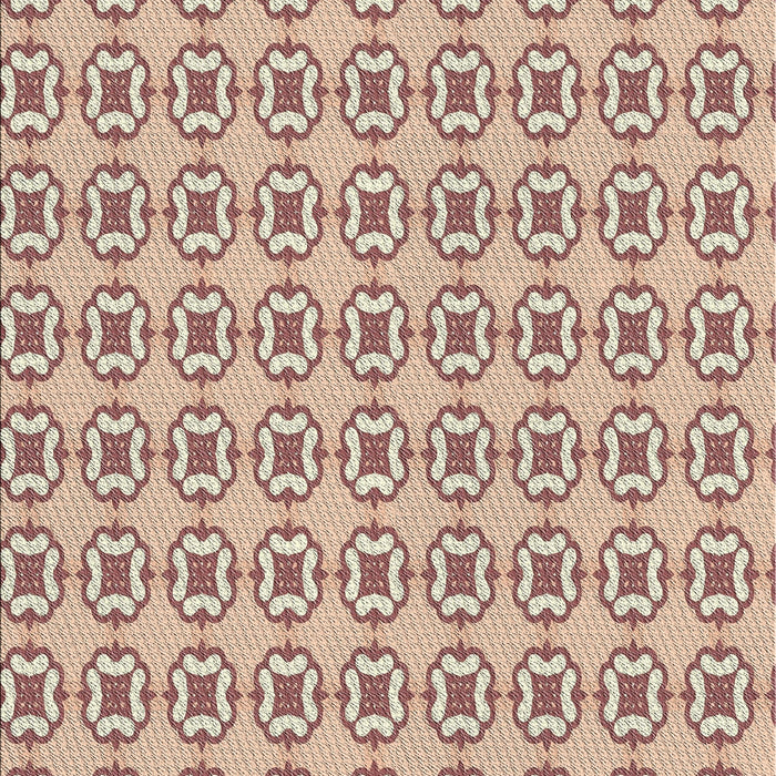 Machine Washable Transitional Cherry Red Rug, wshpat3066