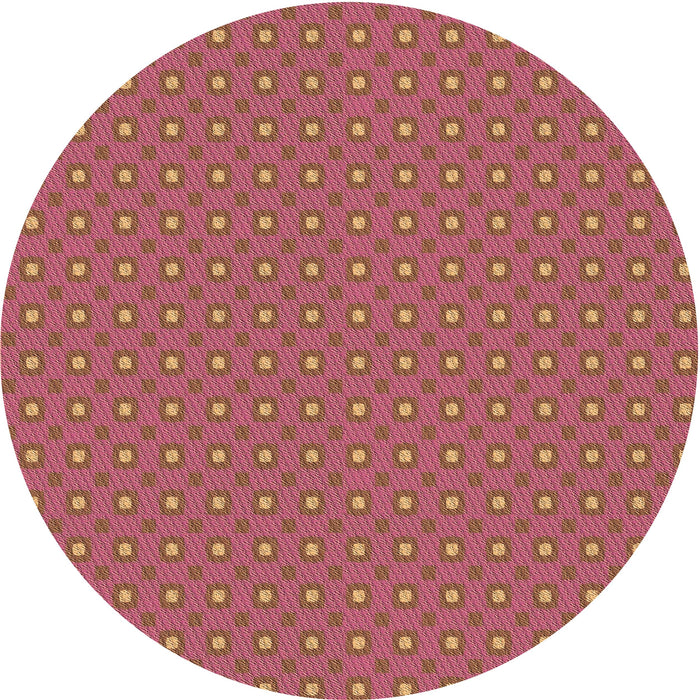 Square Machine Washable Transitional Crimson Red Rug in a Living Room, wshpat3067brn