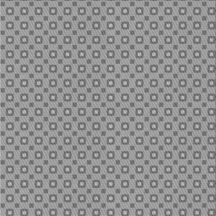 Round Machine Washable Transitional Cloud Gray Rug, wshpat3067gry