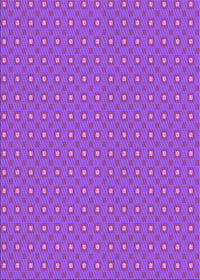 Machine Washable Transitional Neon Purple Rug, wshpat3067pur