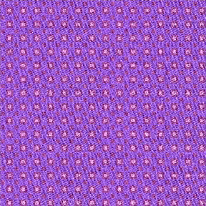 Round Patterned Neon Purple Rug, pat3067pur