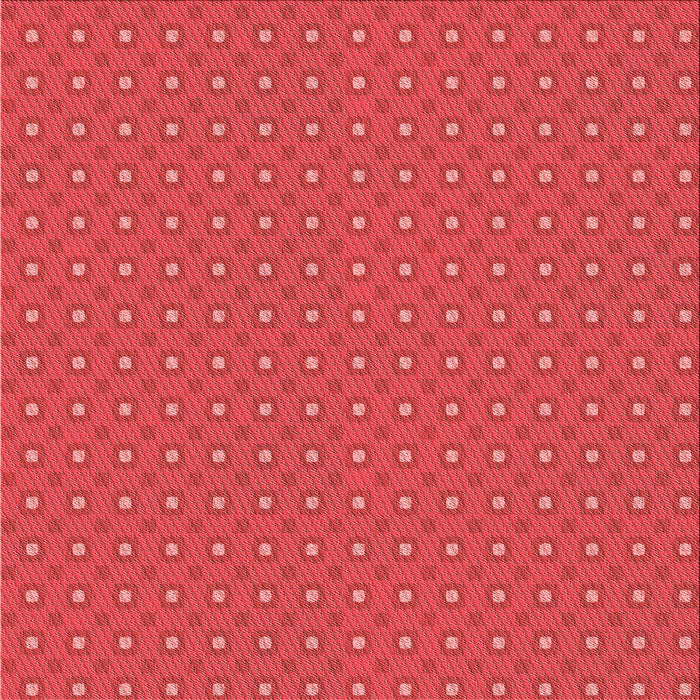 Round Patterned Red Rug, pat3067rd