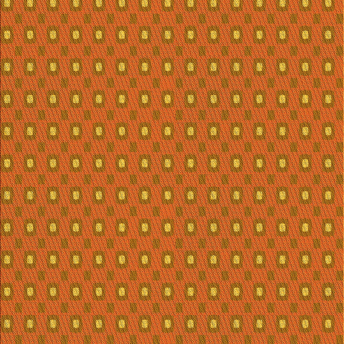 Patterned Neon Orange Rug, pat3067yw