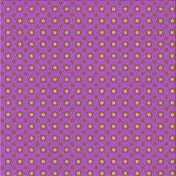 Square Patterned Dark Hot Pink Novelty Rug, pat3067