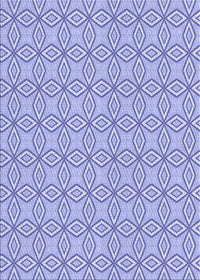 Machine Washable Transitional Periwinkle Purple Rug, wshpat3068blu