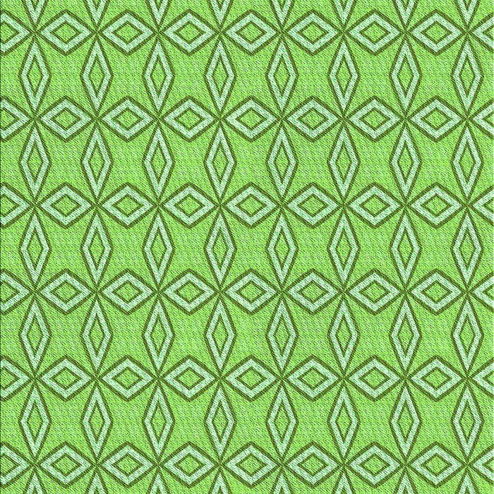 Patterned Apple Green Rug, pat3068grn