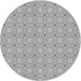 Square Patterned Gray Rug, pat3068gry