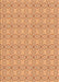 Patterned Orange Red Orange Rug, pat3068org