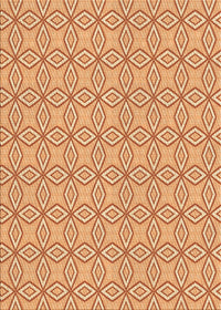 Machine Washable Transitional Orange Red Orange Rug, wshpat3068org