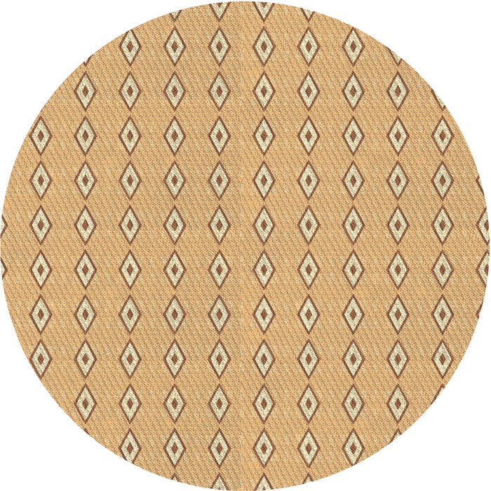 Square Machine Washable Transitional Orange Rug in a Living Room, wshpat3069brn