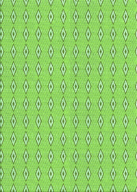 Machine Washable Transitional Green Rug, wshpat3069grn